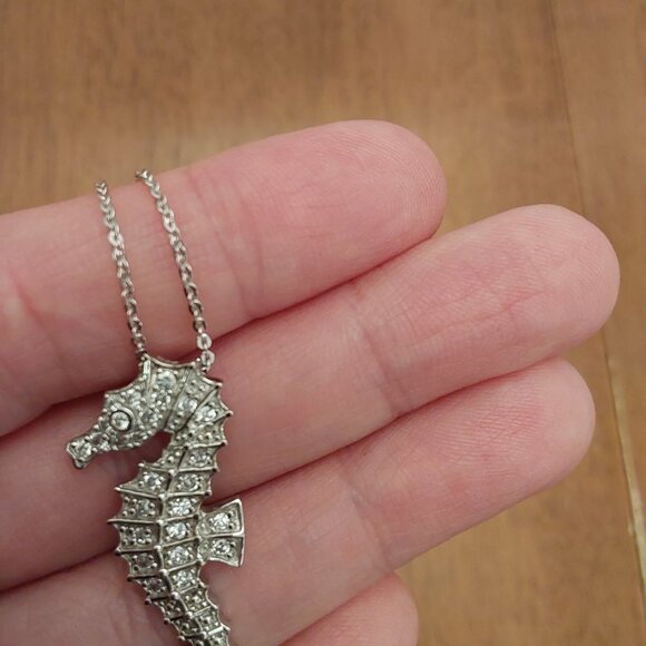 SEAHORSE NECKLACE, VERY BEAUTIFUL VINTAGE - Picture 13 of 16